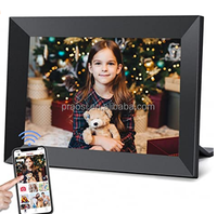 Pro Bingkai Foto Digital Pintar 10.1 Inci WiFi, Bingkai Foto Digital Penyimpanan 16GB Tampilan Layar Sentuh HD Putar Otomatis dengan Aplikasi Frameo