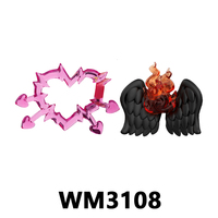 WM6231 Eagle Doflamingo Bear Luffy Gecko Moria Rob Lucci Anime 1 Piece Collect Educational Accessories Building Blocks Kids Toys
