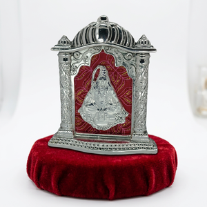 Idole moderne en acier inoxydable du Dieu hindou Shiva, pour le culte domestique, la décoration spirituelle, le Vastu et les cadeaux de mariage - Product Image 4