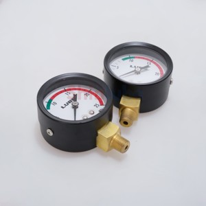 เกจวัดแรงดัน LUBE PB250 109147 25MPa R1/8 สำหรับระบบหล่อลื่นอัตโนมัติ เครื่อง CNC - Product Image 2