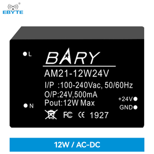 EBYTE OEM/ODM AM21-12W24V Free sample Small size Low power 12W isolate power supply module ac-dc - Product Image 1
