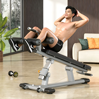 Banc de musculation réglable FRS pour abdominaux, inclinable et déclinable, pour entraînement à domicile