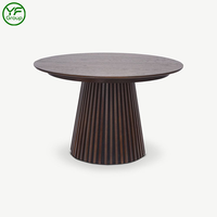 Meubles en bois multifonctionnels modernes Table ronde extensible pliable pour 4 6 8 personnes Table à manger pour salle à manger