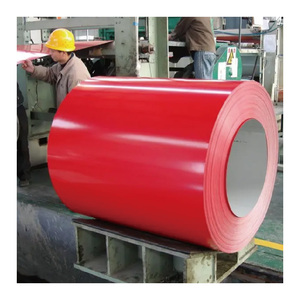Bobina di Acciaio Zincato Preverniciato del Produttore a Prezzo Ragionevole, Materiali Edili Metallici Rivestiti a Colori per Pareti e Tetti Decorativi - Product Image 1