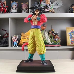 Nouvelle figurine de <span class=keywords><strong>manga</strong></span> de dessin animé de 53 cm, statue de Goku Super Saiyan 4 à 2% de puissance, DRAGON BAII, figurine en PVC, jouet anime, cadeau - Product Image 2