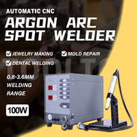 Machine de soudage par points automatique CNC pour bijoux en acier inoxydable Soudeuse par points permanente à l'arc à l'argon pour réparation d'or et d'argent