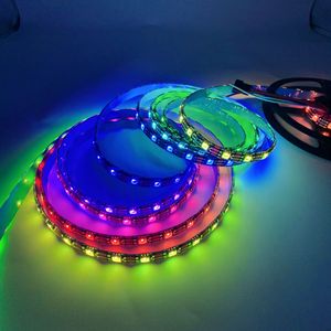 WS2815 <span class=keywords><strong>Led</strong></span> Smd <span class=keywords><strong>5050</strong></span> <span class=keywords><strong>Rgb</strong></span> 12V tira <span class=keywords><strong>Led</strong></span> direccionable 4 pines 60Leds/M 5M rollo individualmente Pixel Dream Color tira de luz <span class=keywords><strong>LED</strong></span> Digital - Product Image 4