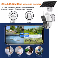 Caméra de surveillance Wistino 365 jours avec carte SIM 4G pour ferme avicole, poulailler, détection humanoïde IA, caméra réseau extérieure