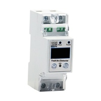 Détecteur d'arc électrique de type rail avec surveillance de tension d'arc, affichage LCD, alarme réinitialisable, communication RS485, 220V, certifié CE