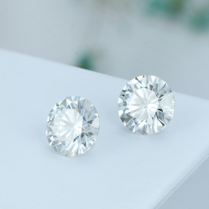 Moissanite synthétique ronde blanche <span class=keywords><strong>de</strong></span> 6,5 mm, <span class=keywords><strong>1</strong></span> <span class=keywords><strong>carat</strong></span>, taille <span class=keywords><strong>diamant</strong></span>, en vrac, <span class=keywords><strong>prix</strong></span> au <span class=keywords><strong>carat</strong></span> - Product Image 4