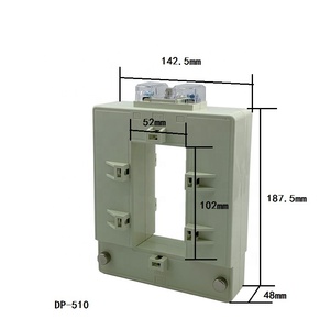Trong nhà kẹp-on đơn hình xuyến chia Lõi biến áp điện áp thấp dp510 cho đo lường hiện tại - Product Image 1