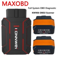 Herramienta de Diagnóstico OBD para Autos KONNWEI MAXOBD, Sistema Completo, 52 Pruebas, Monitoreo de Vehículos, Escáner OBD2, 12V, Regalo OLIVER