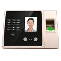 Máquina de Control de Asistencia con Reconocimiento Facial, Huella Dactilar y PIN, con Indicaciones de Voz y Registro Transversal de Días para Empleados de Oficina