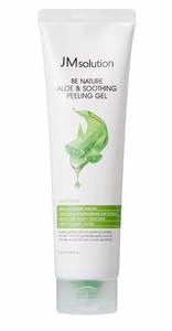 JMSOLUTION BE NATURE ALOE & SOOTHING PEELING GEL_200ML |   200 ML |   Éclat Lumineux |   Extrait de feuille d'aloe vera, extrait de menthe poivrée - Product Image 1