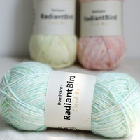 Fil à tricoter Cloud Ball Domi 50g/130m, mélange coton acrylique, couleurs populaires, idéal pour coussins de sol, écharpes et châles
