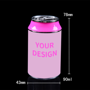 Lata de Plástico Transparente para Bebidas, Personalizada, de Mylar de 3.5g, para Refrescos - Product Image 4