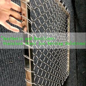 OEM Net amerika papağanı Aviary ağları Aviaries Metal papağan muhafaza Lwire eskrim büyük kuşlar Pet kafesleri Ss tel halat örgü - Product Image 2