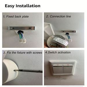 Moderno Venta caliente estilo europeo sala de estar minimalismo hogar lámparas iluminación Led pared luz Led hogar lámpara de pared moderna - Product Image 6