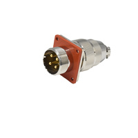 Connecteur Hermétique Étanche IP67 en Acier Inoxydable Aviation Quick Speakon 5 Broches OEM pour Câble de Verre Fritté
