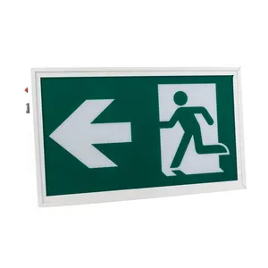 CSA & CUL Listed Metal Exit Sign Steel Running Man Exit Light LED Emergency Exit Sign Combo produttore