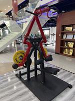 Máquina de Ejercicios para Tracción de Dorsales, Equipo Profesional de Gimnasio para Entrenamiento de Fuerza y Fitness