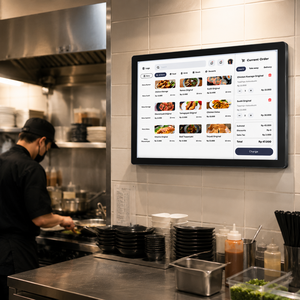 Pantalla Táctil Android Impermeable de 15.6 Pulgadas, Pantalla Digital para Cocina, Menú Digital para Cafetería, Bistro - Product Image 1