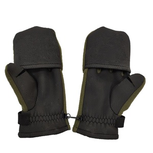 Guantes de Invierno Personalizados, Medios Dedos, Antideslizantes, Cálidos, de Forro Polar, para Motociclismo y Pesca en Hielo - Product Image 3