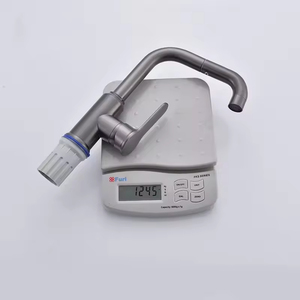 <span class=keywords><strong>Grifo</strong></span> Mezclador Monomando de Acero Inoxidable para Lavabo de Baño, Giratorio 360 Grados, Sin Contacto, Agua Fría y Caliente, Acabado Pulido, Salida Superior - Product Image 5