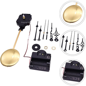 Mouvement d'horloge à pendule avec <span class=keywords><strong>carillon</strong></span> et boîte à musique, kit de mouvement d'horloge de haute qualité, adapté aux horloges murales DIY, compatible avec les cadrans de 250 mm - Product Image 4