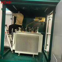 Transformateur de distribution monté sur chenilles 200 kVA 11 kV vers 440 V avec embouts de remorquage robustes