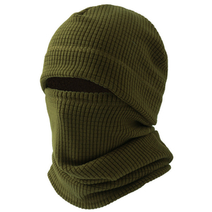 Cagoule polaire noire DF933 pour l'hiver, masque de ski coupe-vent, cache-cou et cache-visage - Product Image 2