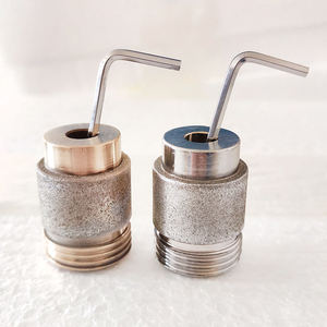 Đầu mài kính kim cương mạ crôm góc cạnh, lõi đồng thau chất lượng cao, đường kính 1 inch, kiểu xoắn ốc - Product Image 3