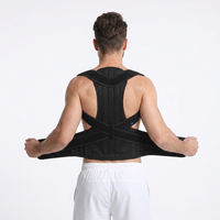 Correcteur de posture dorsal réglable en néoprène, soutien de la clavicule, de la colonne vertébrale, des épaules et des lombaires, ceinture de maintien, prévient la posture courbée