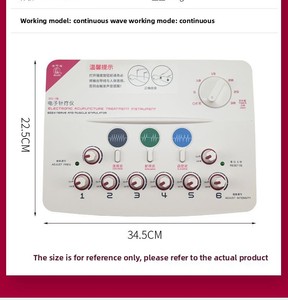 SDZ-II enam arah alat elektronik akupunktur, peralatan fisioterapi pijat Meridian EMS - Product Image 3