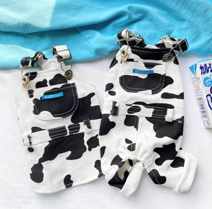 Overall Denim Anjing Model Suspender untuk Pasangan Anjing Musim Gugur - Product Image 2