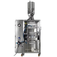 Máquina Automática de Llenado y Sellado de Sachets de Gel Líquido de Forma Irregular, Máquina de Empaquetado de Barras de Gelatina y Jugos de Frutas con Sellado Trasero