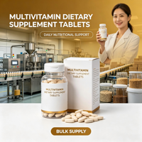 Comprimés multivitaminés naturels de qualité supérieure pour adultes, complément alimentaire à mélange de nutriments équilibrés