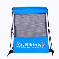 Sac à chaussures de voyage en polyester écologique personnalisé avec cordon de serrage Sac de sport durable et réutilisable avec fermeture à cordes en tissu soyeux