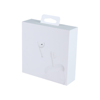 Boîte en carton pliable personnalisée pour l'expédition d'écouteurs, de produits électroniques, de casques, emballage rigide, boîte en papier
