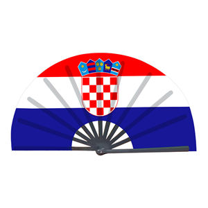Éventails pliants <span class=keywords><strong>en</strong></span> bambou avec drapeau de la <span class=keywords><strong>Croatie</strong></span>, vente <span class=keywords><strong>en</strong></span> gros, éventails à main pour carnaval, mariage, festival, fête, agence de <span class=keywords><strong>voyage</strong></span> - Product Image 3