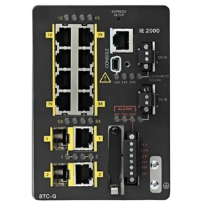Conmutador Ethernet Industrial Serie 2000 IE-2000-8TC-G-E, 8 Puertos Ethernet 10/100 BASE-T, 2 Puertos Combo GE, Conmutadores Empresariales - Product Image 1