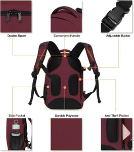 Mochila para Cámara de Muestra Gratuita, Profesional para DSLR/SLR/Sin Espejo, Estuche Rígido Impermeable, Bolsa Grande para Cámara, Senderismo al Aire Libre - Product Image 2