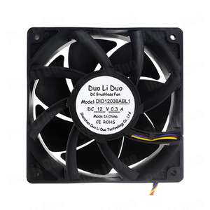 12038 120X120X38mm 120Mm Không Thấm Nước Và Chống Ăn Mòn Fan 12V 24V 48V Đôi Ball Bearing Pwm Fan Cho Máy Tạo Độ Ẩm, Atomizer - Product Image 1