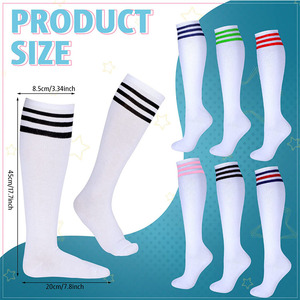 Chaussettes de skate à roulettes longues tube pour hommes pour femmes - Product Image 3