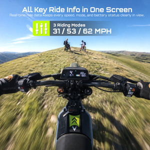 Dirt Bike 72V8000W 90KM/H Mid-motor Adults Motorcycle All Terrain Motorbikes This Dirt Bike Is a Full Sized Di - Product Image 6