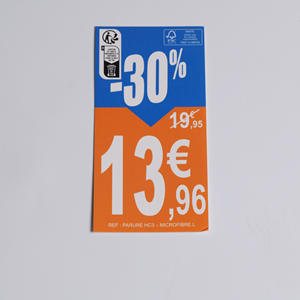 Étiquette en papier écologique pour vêtements Produit durable et vert - Product Image 5