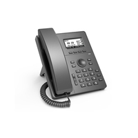 Téléphone VoIP HD Voice 10/100M Ethernet 2 Sip Account Écran 2.3 pouces 4G LTE avec emplacement pour carte SIM