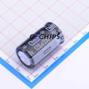 Condensador Electrolítico de Aluminio de Montaje Pasante KM127M250L30RR0VH2FP0, D18xL30mm 120uF 20% 250V 7.5mm - Product Image 1