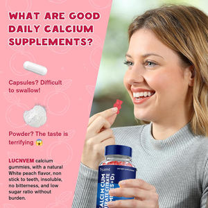 Les gommes de citrate de calcium de marque privée de haute qualité favorisent une absorption efficace du calcium et la santé osseuse. - Product Image 4