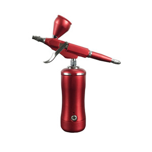 Kit d'aérographe électrique avec pompe à air portable rechargeable par USB, double action, alimentation par gravité, pour la peinture artistique - Product Image 5